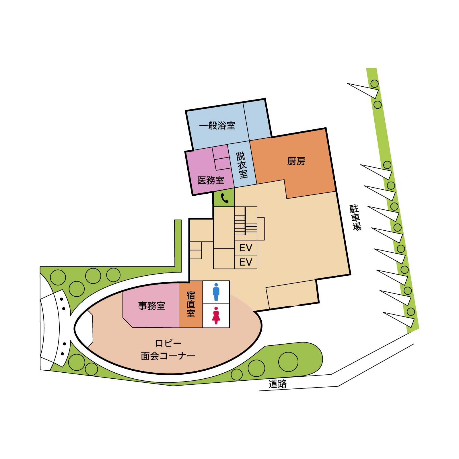 Floor Map 1F